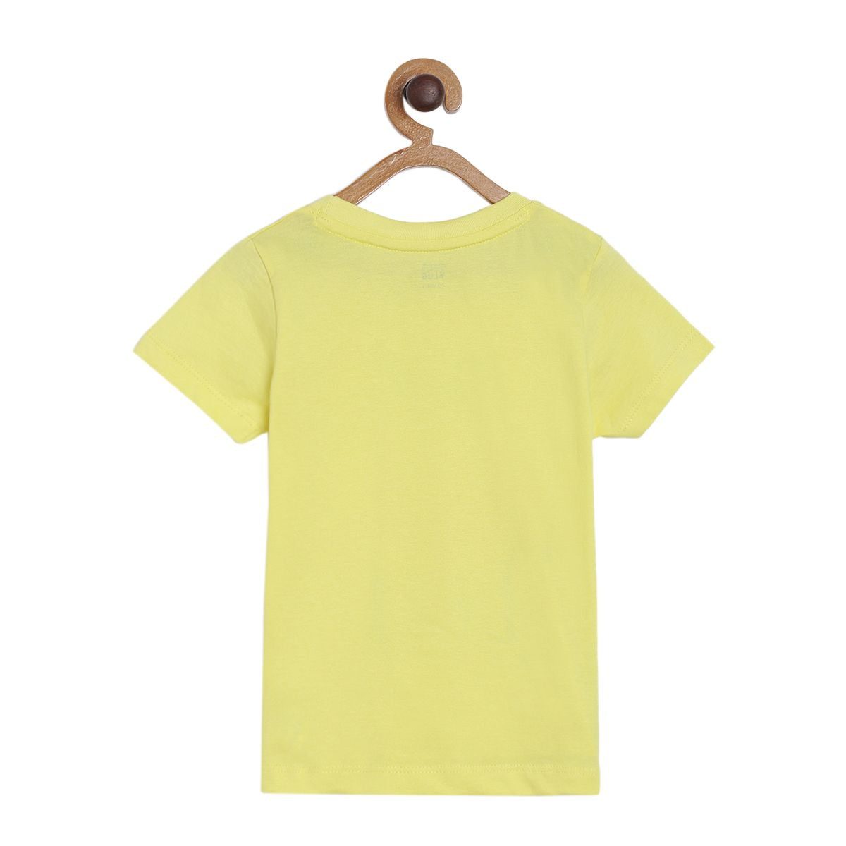 Pack of 1 knit t- shirt - yellow for 3-6 Months
