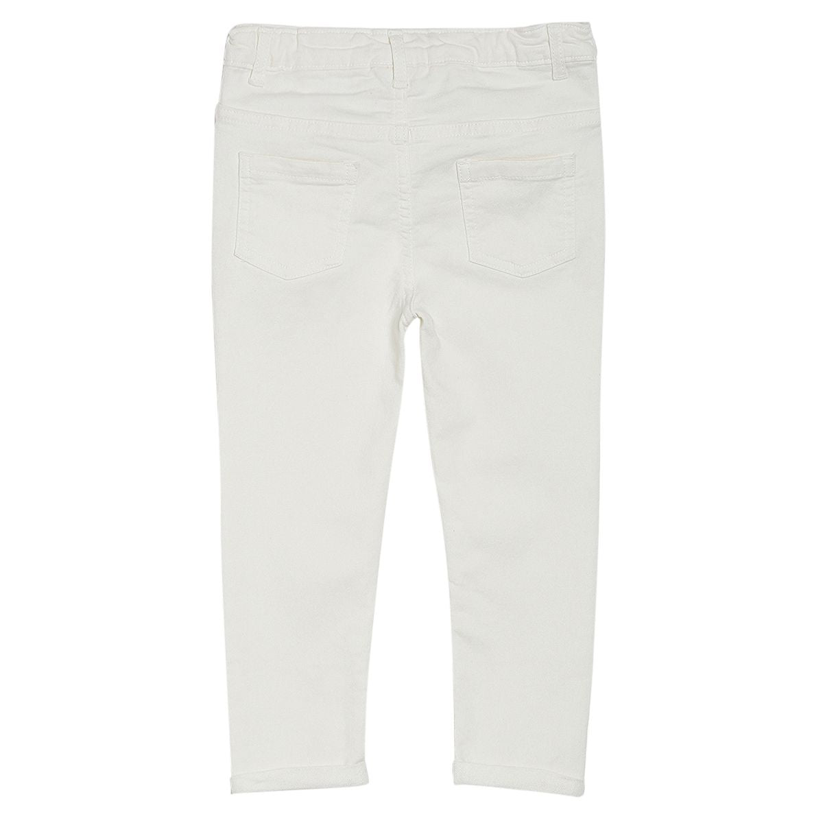 Pack of 1 coloured denim - beige for 3-6 Months