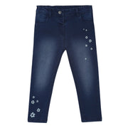 Pack of 1 denim pant - denim blue for 3-6 Months