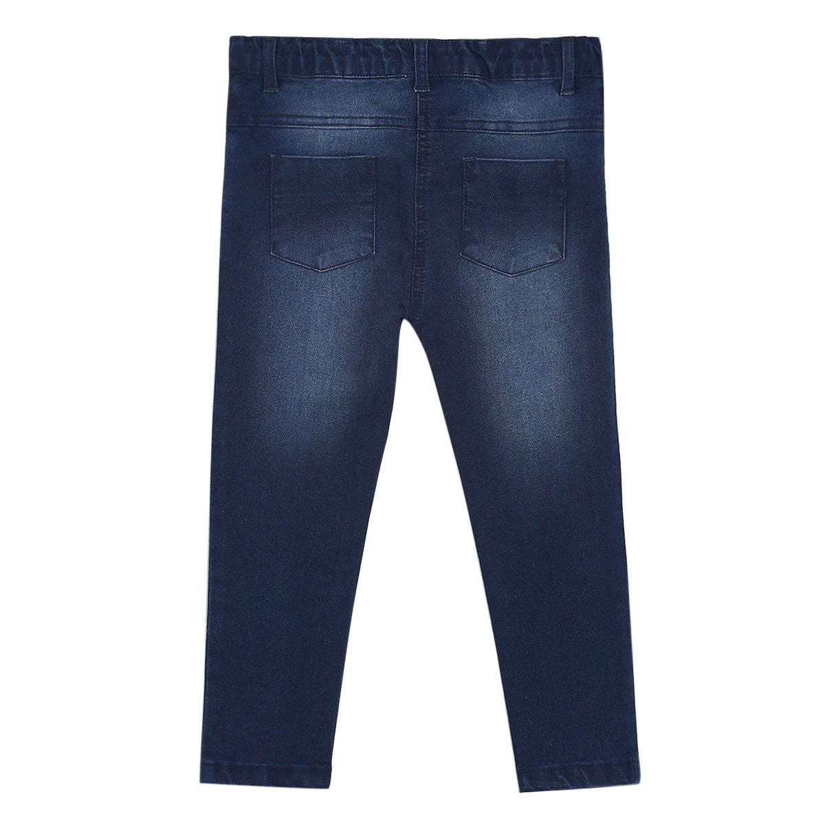 Pack of 1 denim pant - denim blue for 3-6 Months