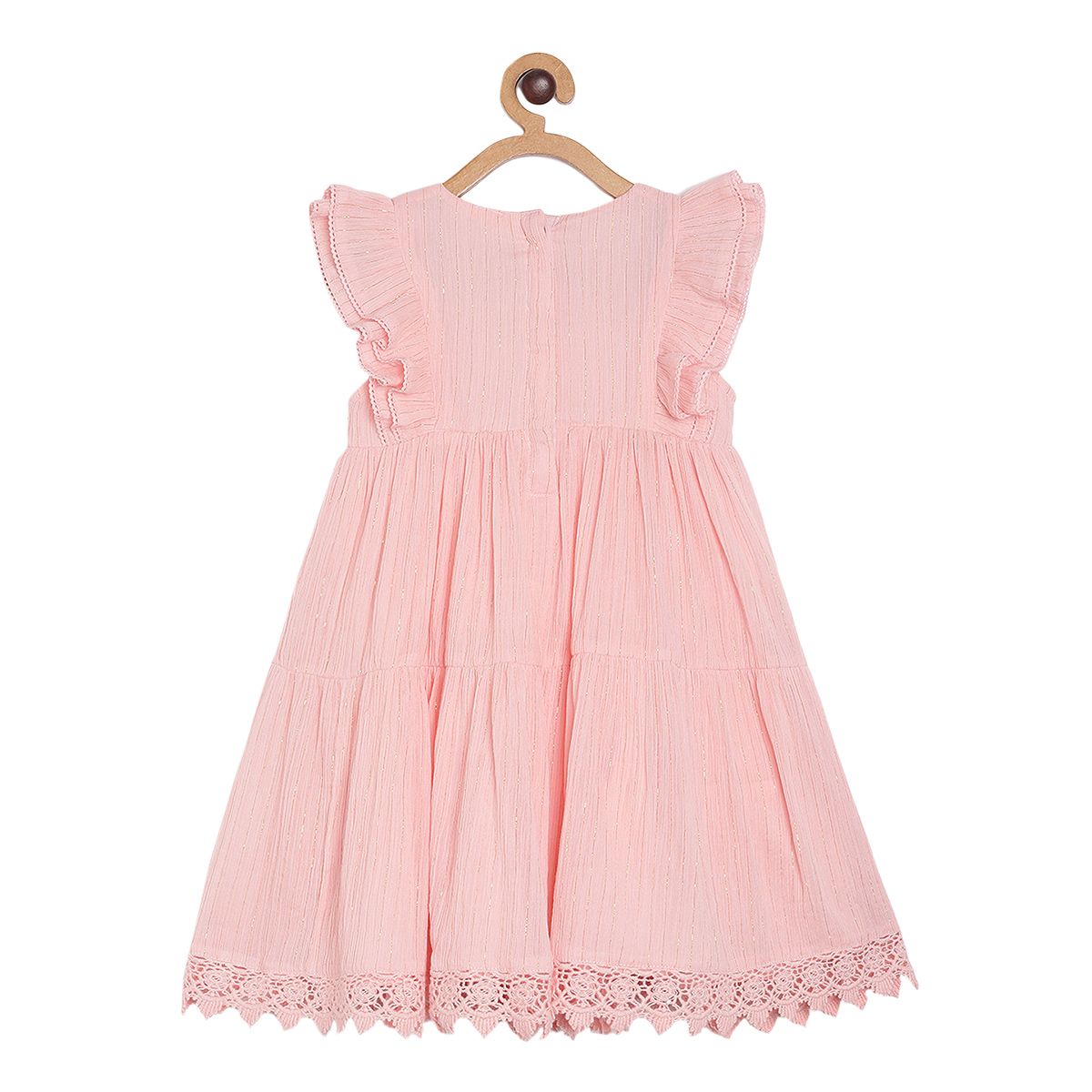 Pack of 1 dress - peach for 3-6 Months