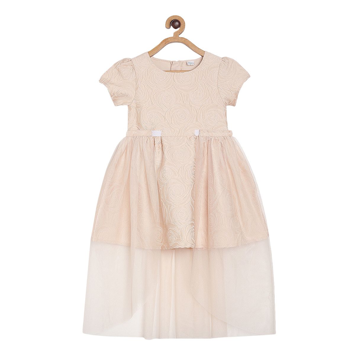 Pack of 1 party dress - peach for 3-6 Months