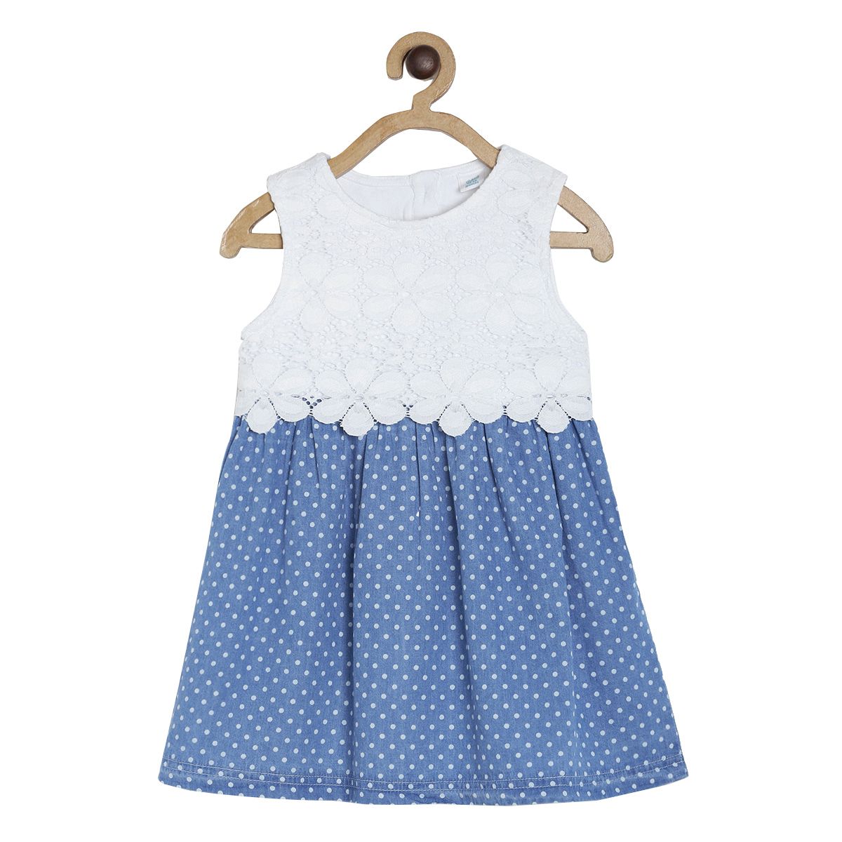 Pack of 1 woven dress - lavender for 3-6 Months