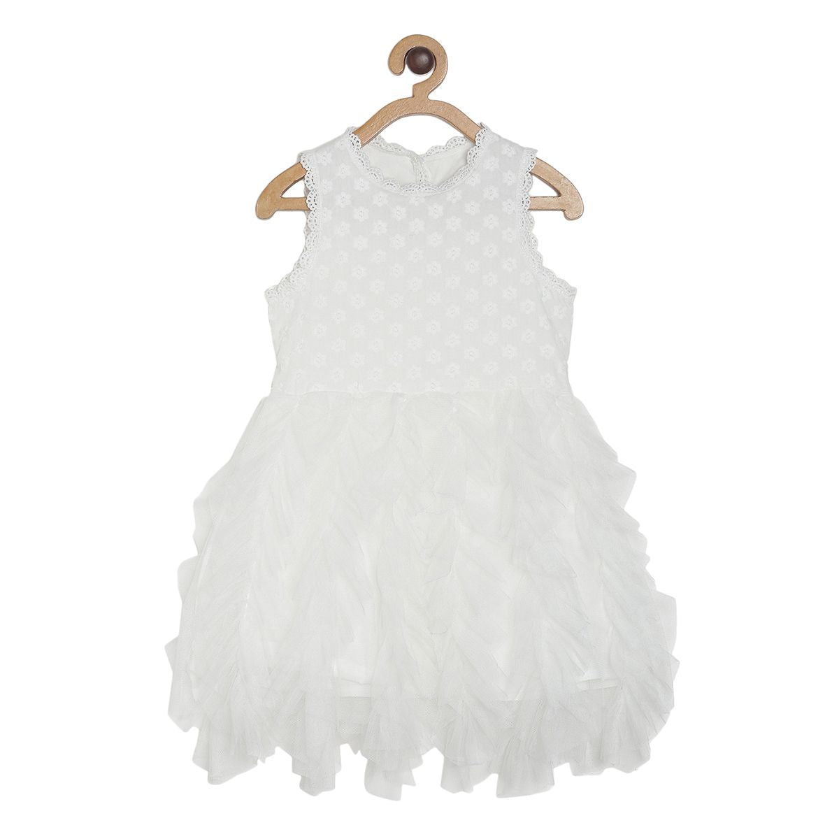 Girls White Dress
