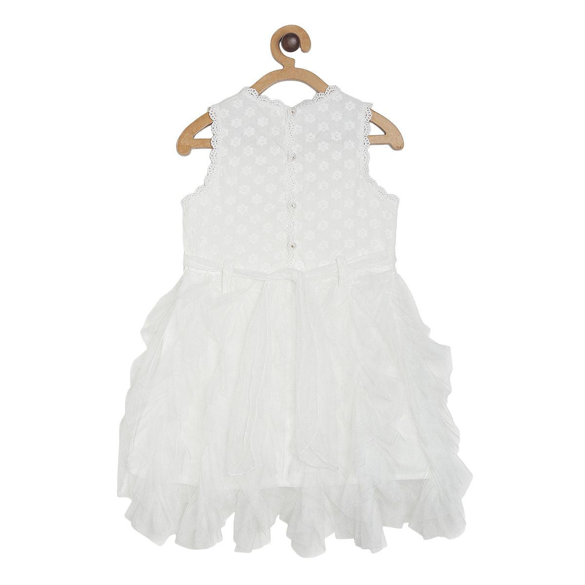 Girls White Dress