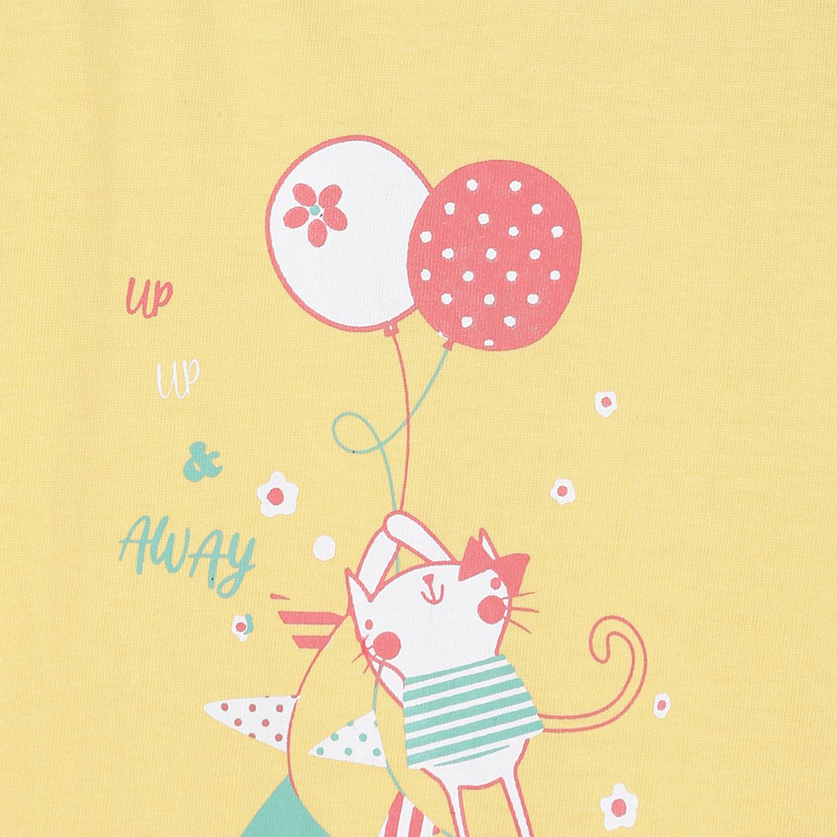 Pack of 1 knit top - yellow for 3-6 Months