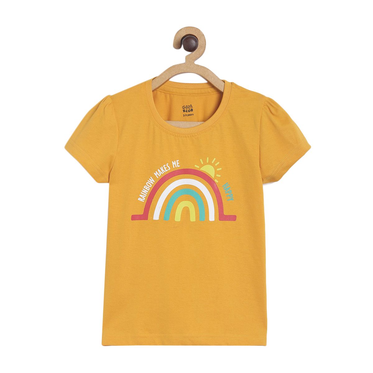 Pack of 1 knit top - golden yellow for 3-6 Months