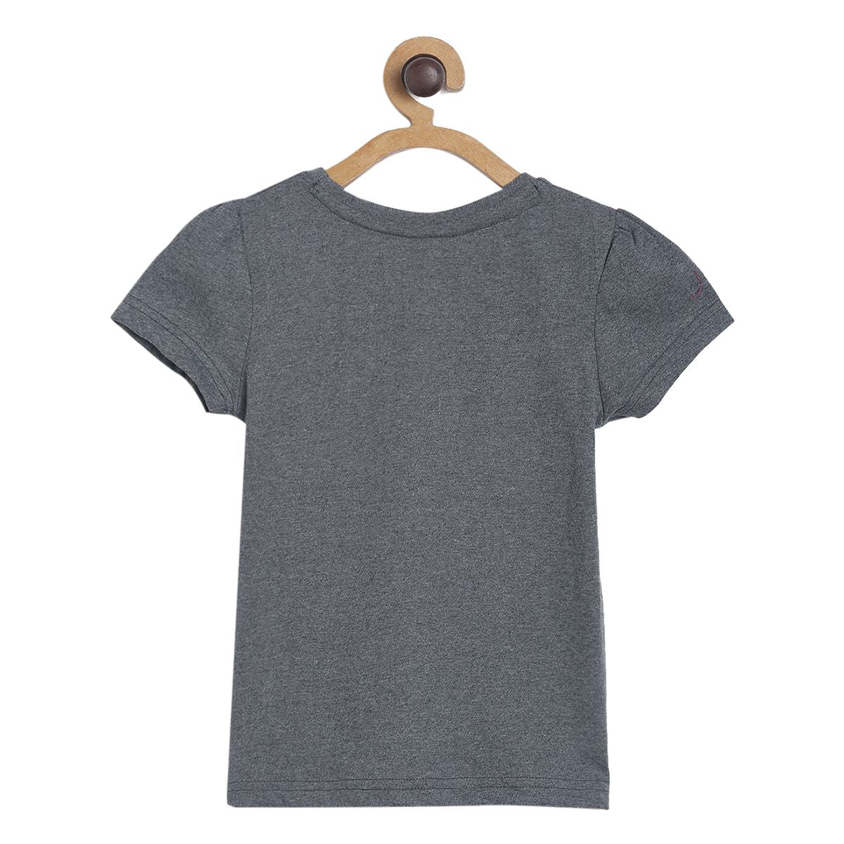 Girls Grey Knit Top