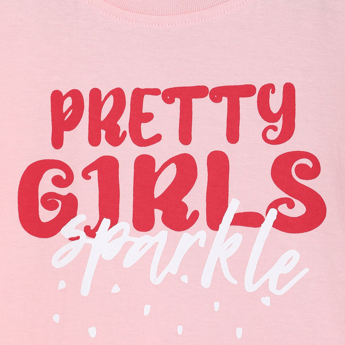 Girls Pink Knit Top
