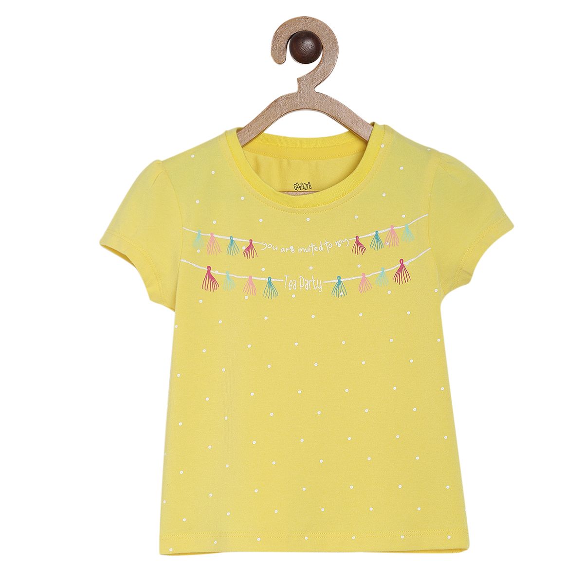 Pack of 1 knit top - yellow for 3-6 Months