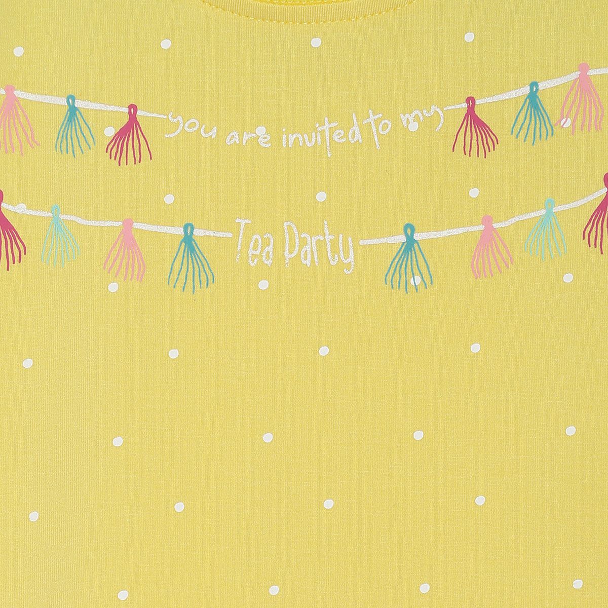 Pack of 1 knit top - yellow for 3-6 Months