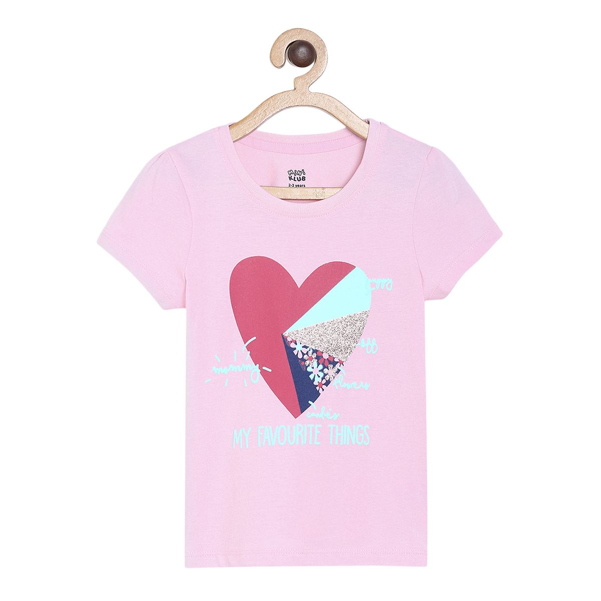 Girls Pink Knit Top