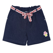 Pack of 1 shorts - denim blue for 3-6 Months