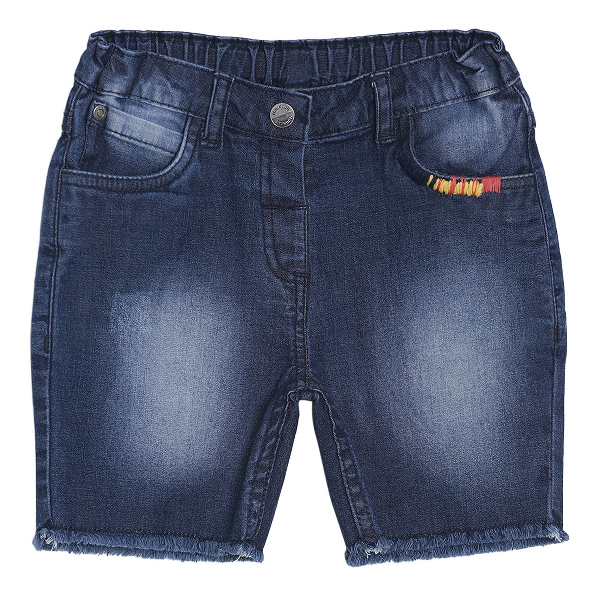 Pack of 1 denim shorts - denim blue for 3-6 Months
