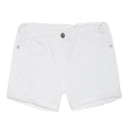 Pack of 1 shorts - white for 3-6 Months