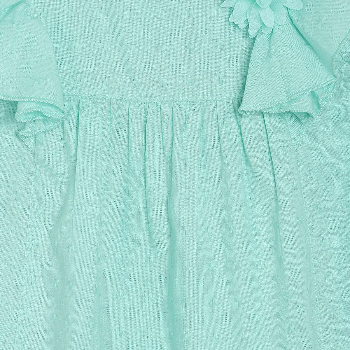 Pack of 1 woven top - green for 3-6 Months