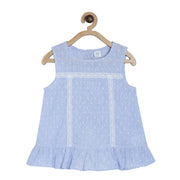 Pack of 1 woven top - sky blue for 3-6 Months