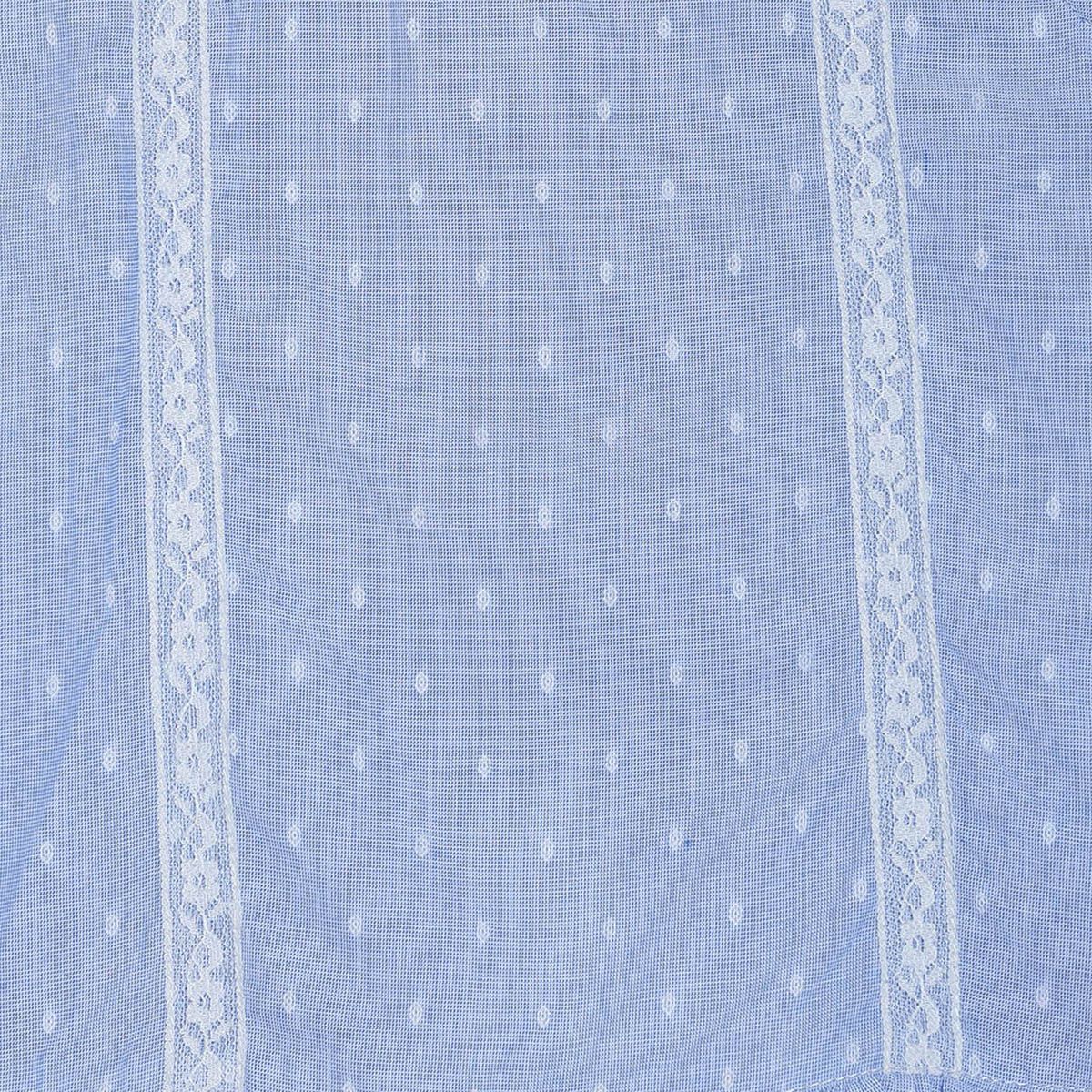 Pack of 1 woven top - sky blue for 3-6 Months