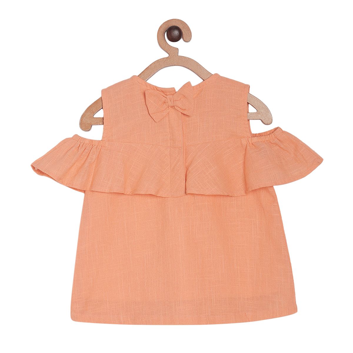 Pack of 1 woven top - coral for 3-6 Months