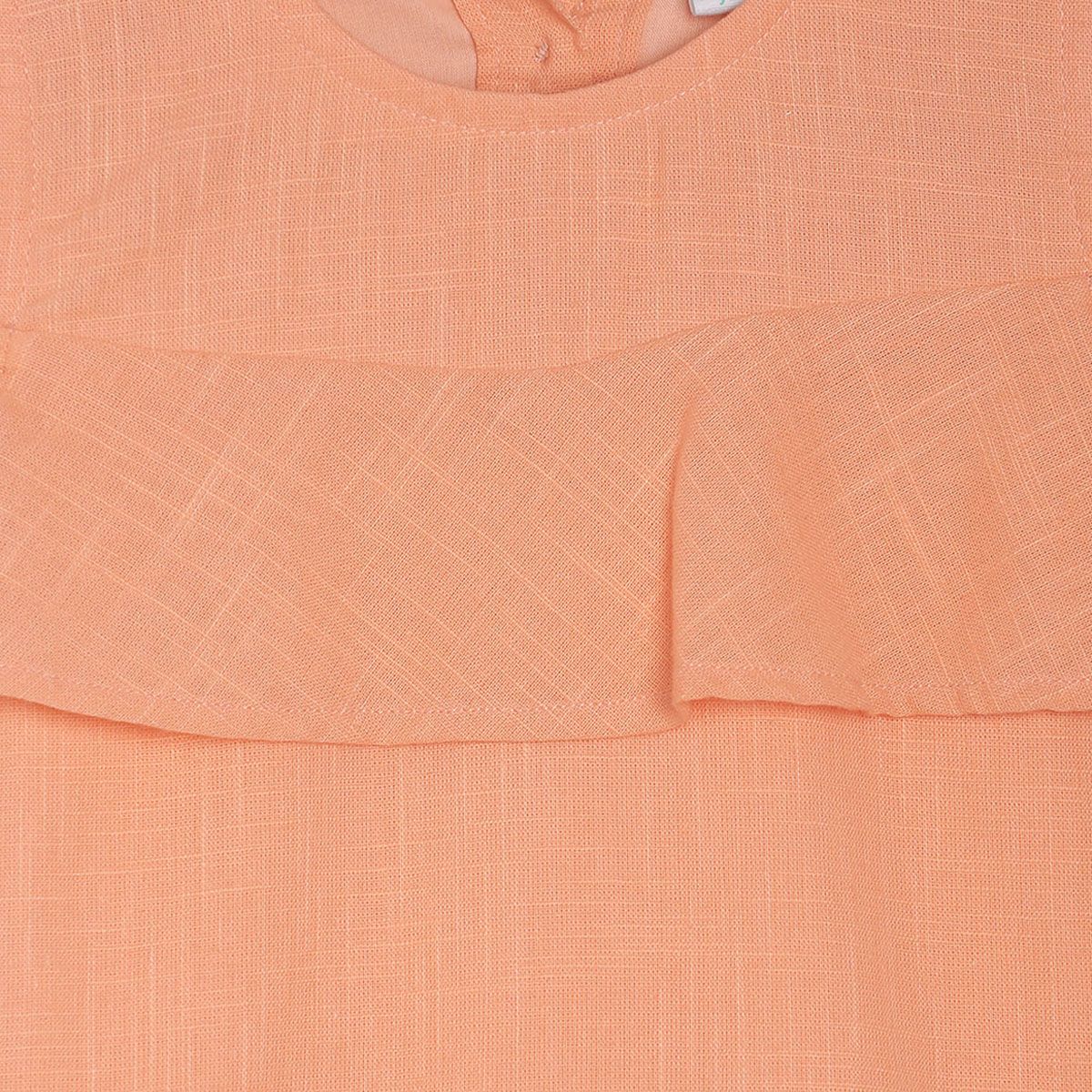 Pack of 1 woven top - coral for 3-6 Months