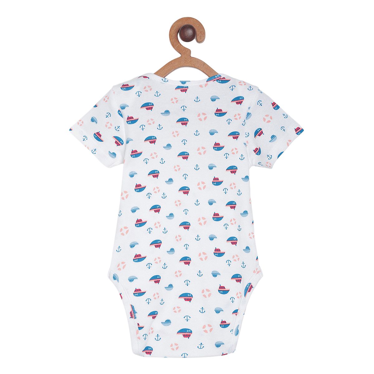 Pack of 3 body suit - white & blue for New Born