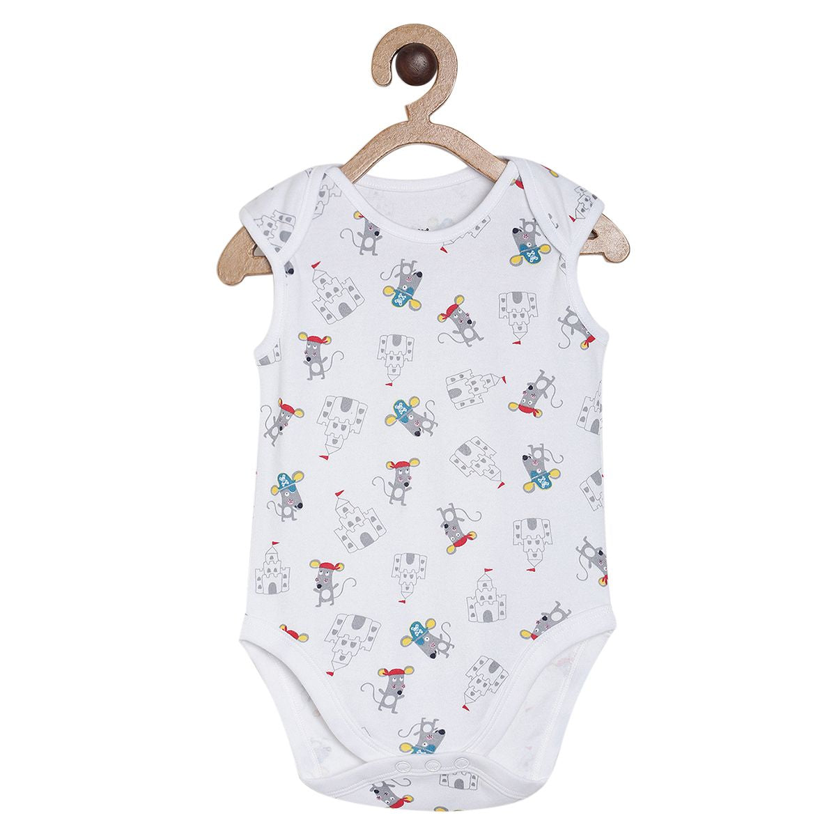 Pack of 3 bodysuit - light sky blue for New Born