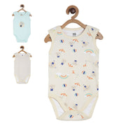 Pack of 3 body suit - light beige for New Born