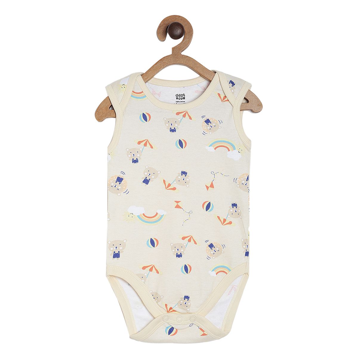 Pack of 3 body suit - light beige for New Born
