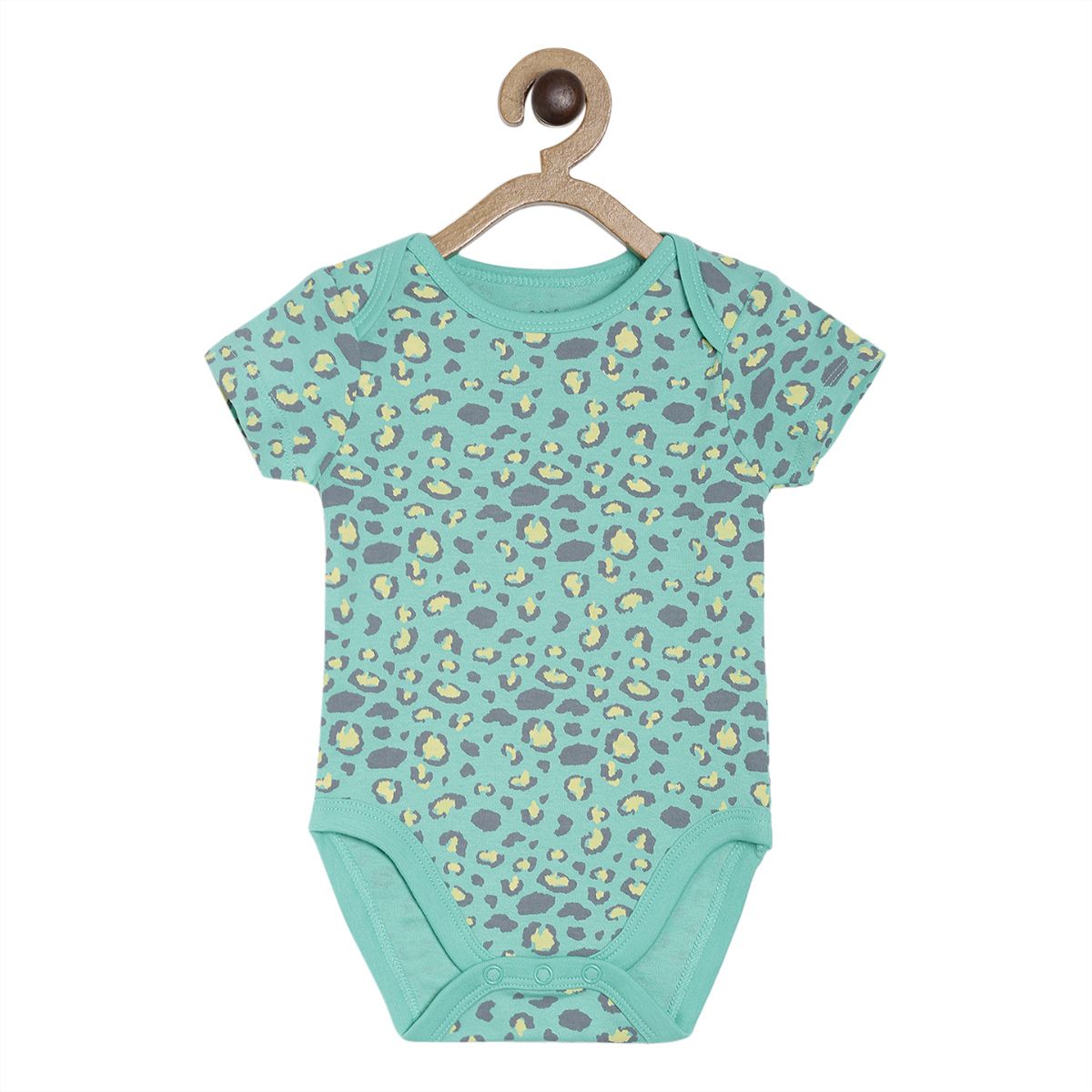 Pack of 3 bodysuits - jade green for New Born
