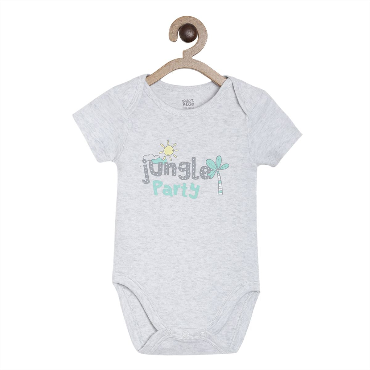 Pack of 3 bodysuits - jade green for New Born