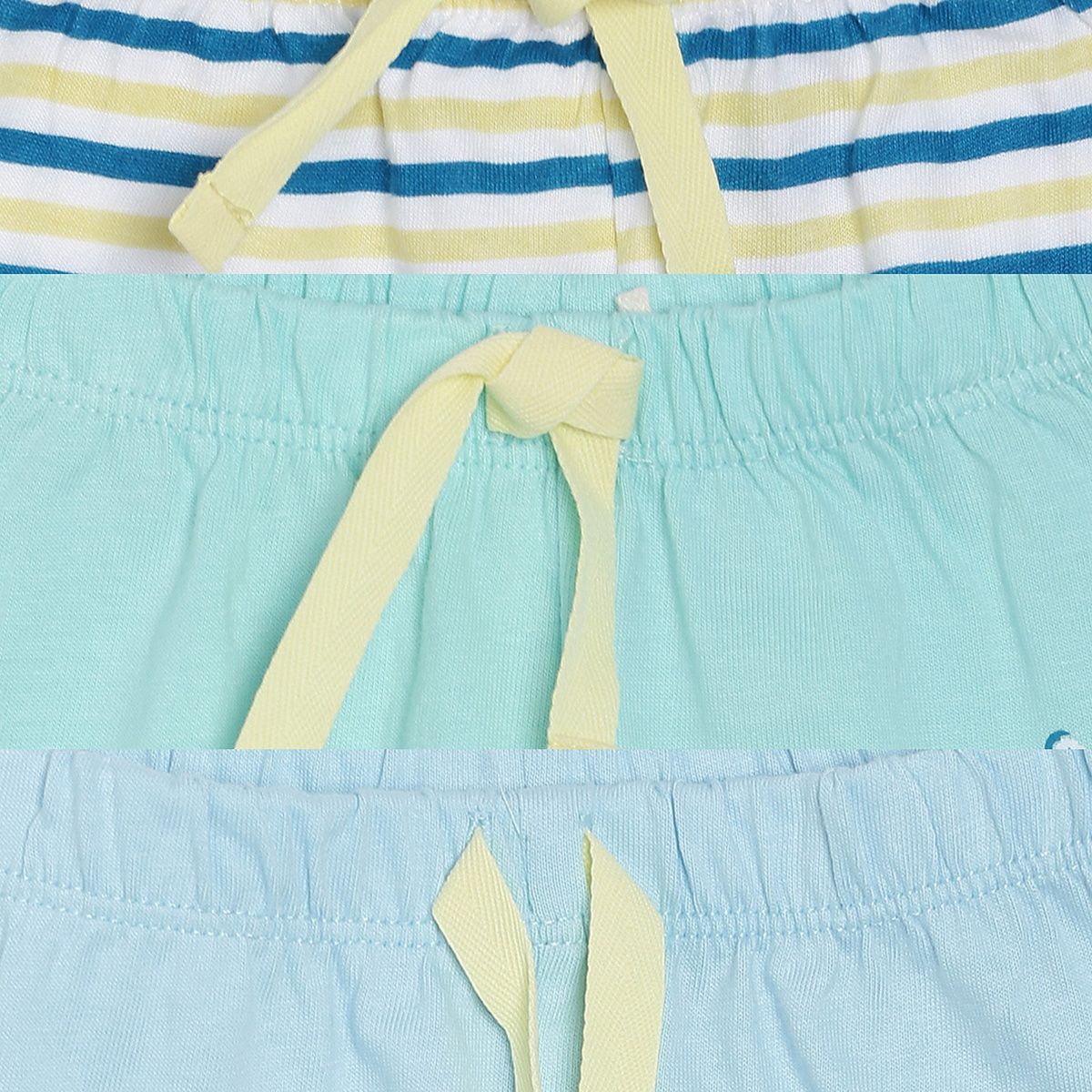 Pack of 3 jogger - sky blue & dark blue for 0-3 Months