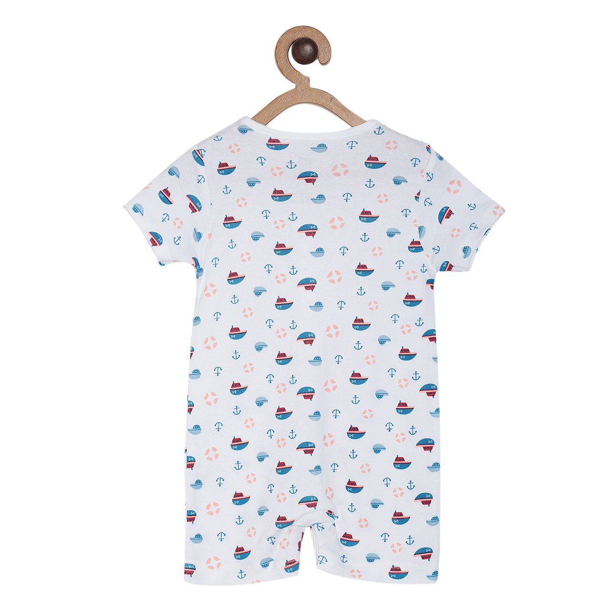 Pack of 2 romper - light cyan for New Born