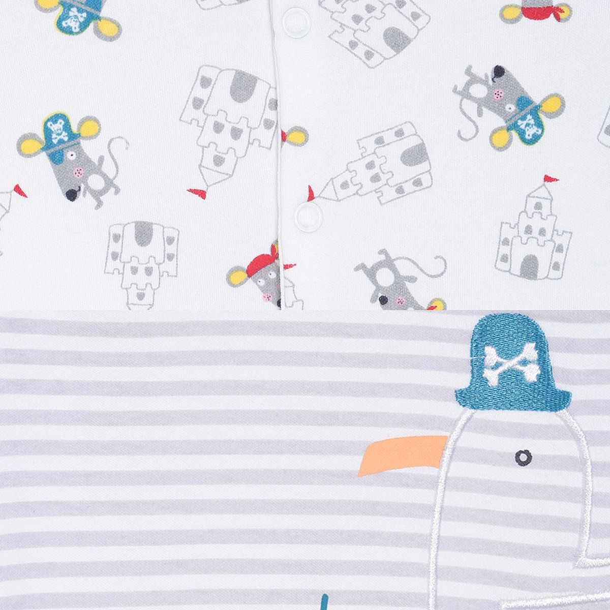 Pack of 2 romper - white for New Born
