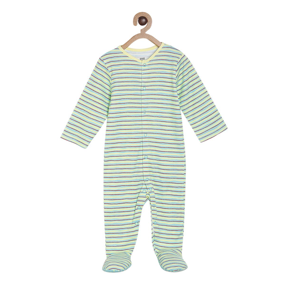 Pack of 2 sleep suit - dark green for New Born