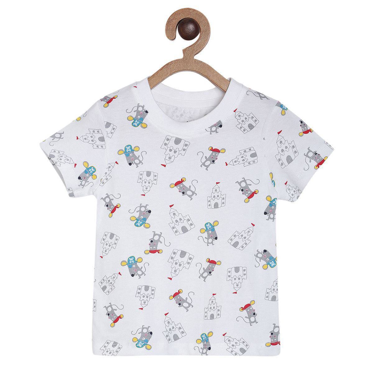 Pack of 3 t- shirts - light sky blue for 0-3 Months