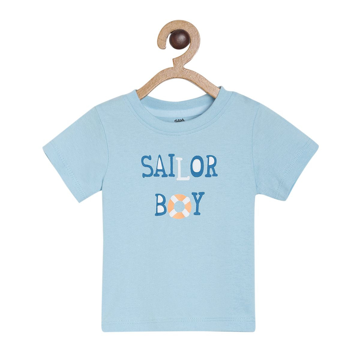 Pack of 3 t-shirt - lightblue for 0-3 Months