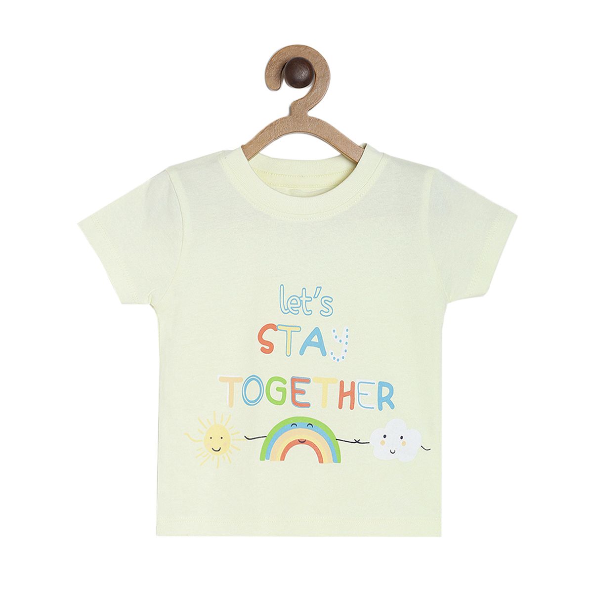 Pack of 3 t-shirt - light beige for 0-3 Months
