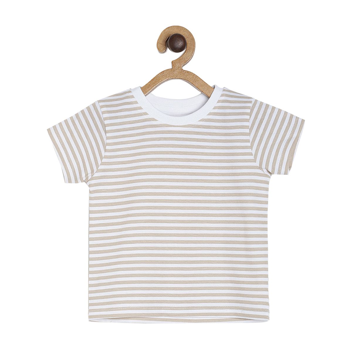 Pack of 3 t-shirt - light beige for 0-3 Months