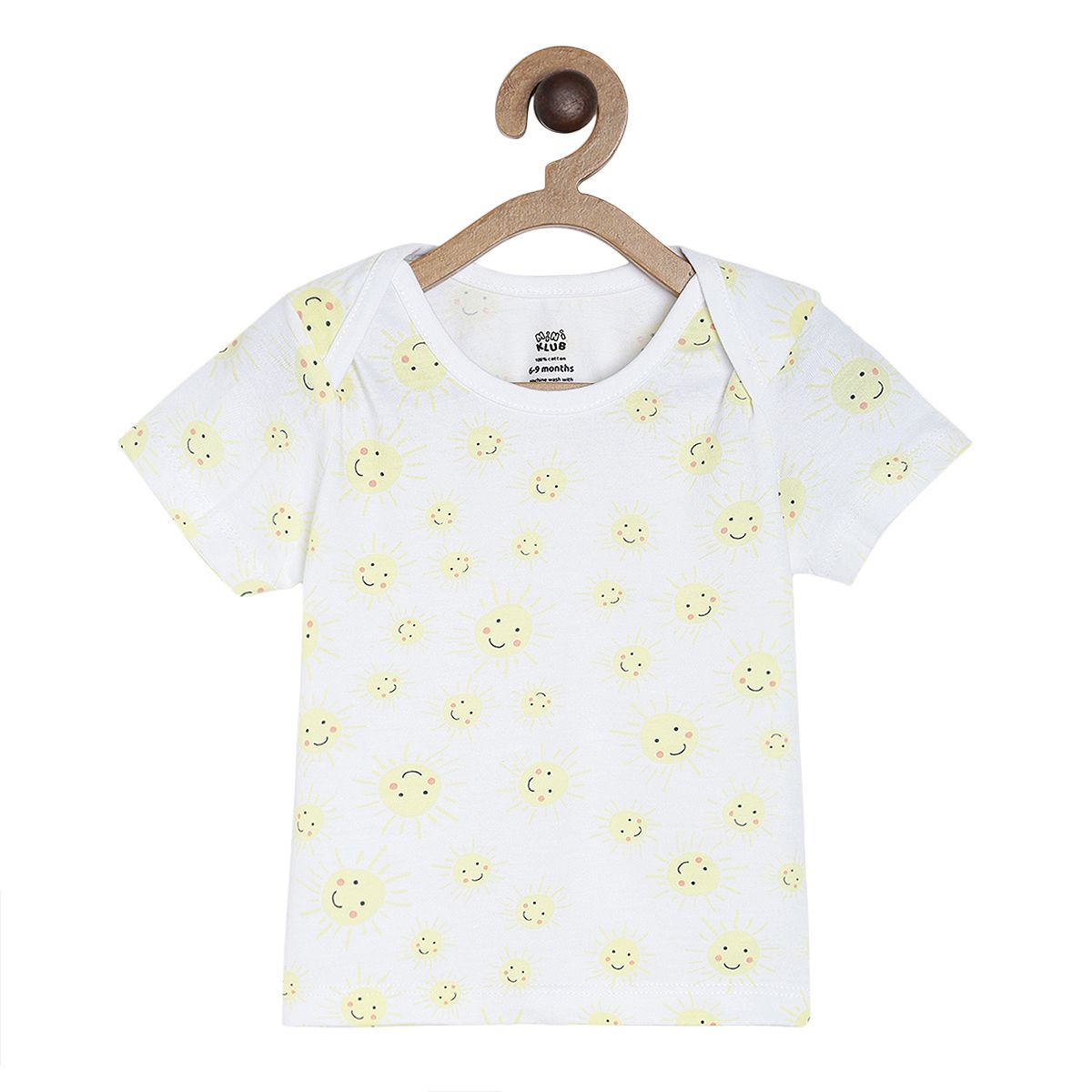 Pack of 3 t-shirt - white for 0-3 Months