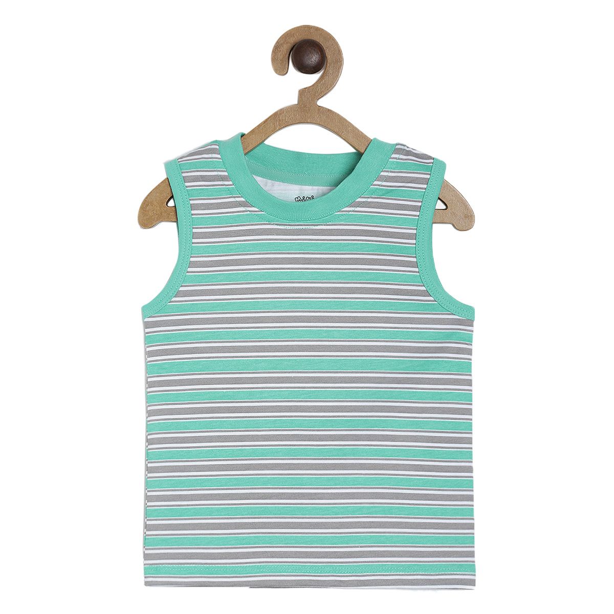Pack of 3 knit tee - light olive green for 0-3 Months