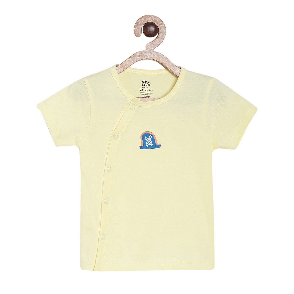 Pack of 3 vest - light sky blue for New Born