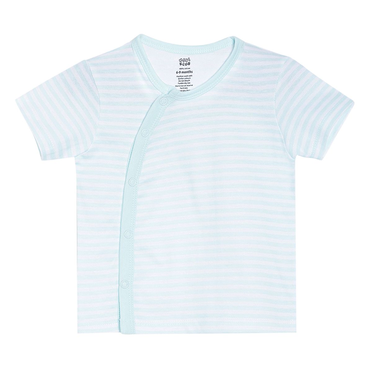 Pack of 3 front open vest - white for New Born