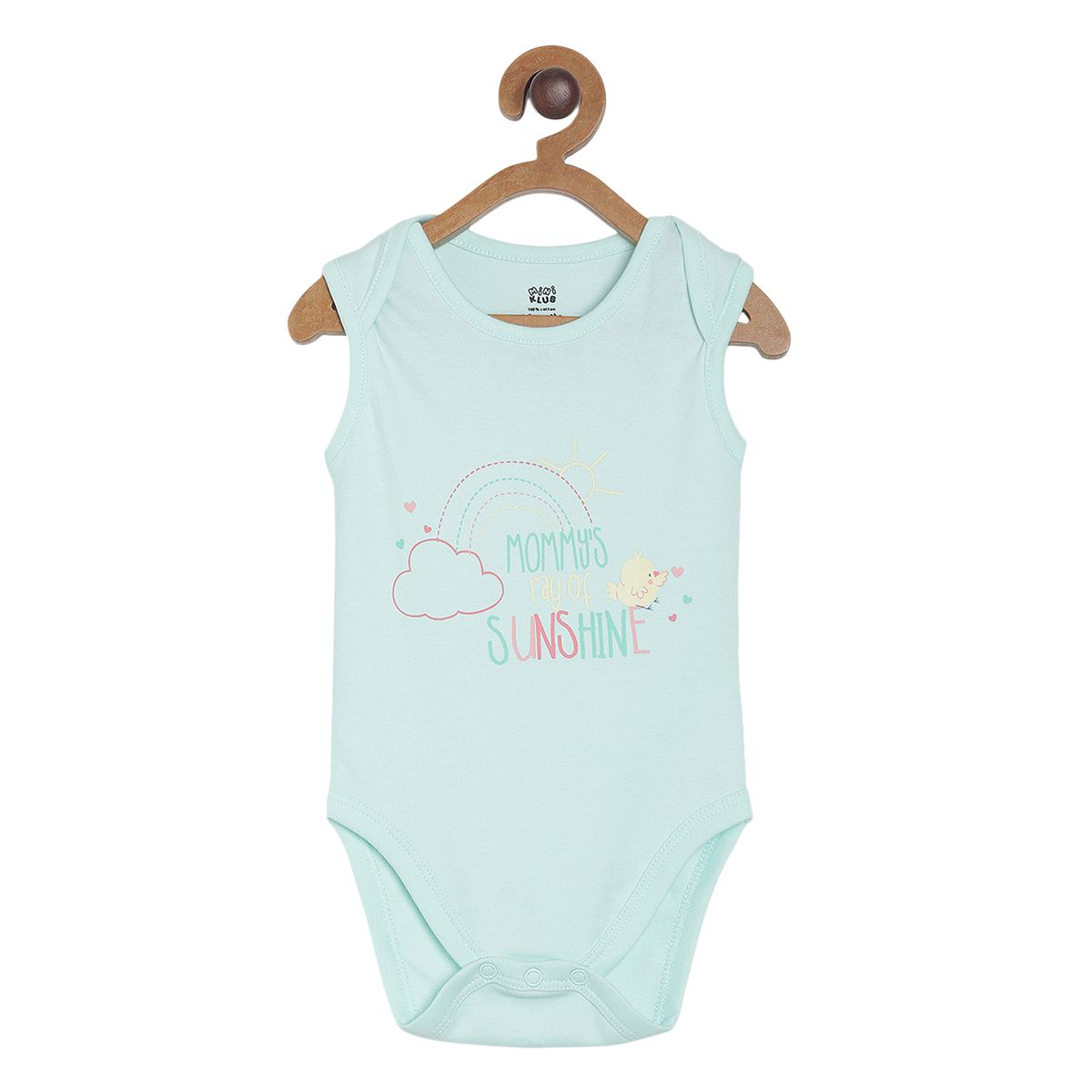 Pack of 3 bodysuit - white & yellow for New Born
