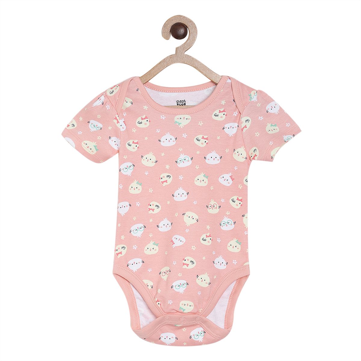 Pack of 3 body suit - pink for New Born