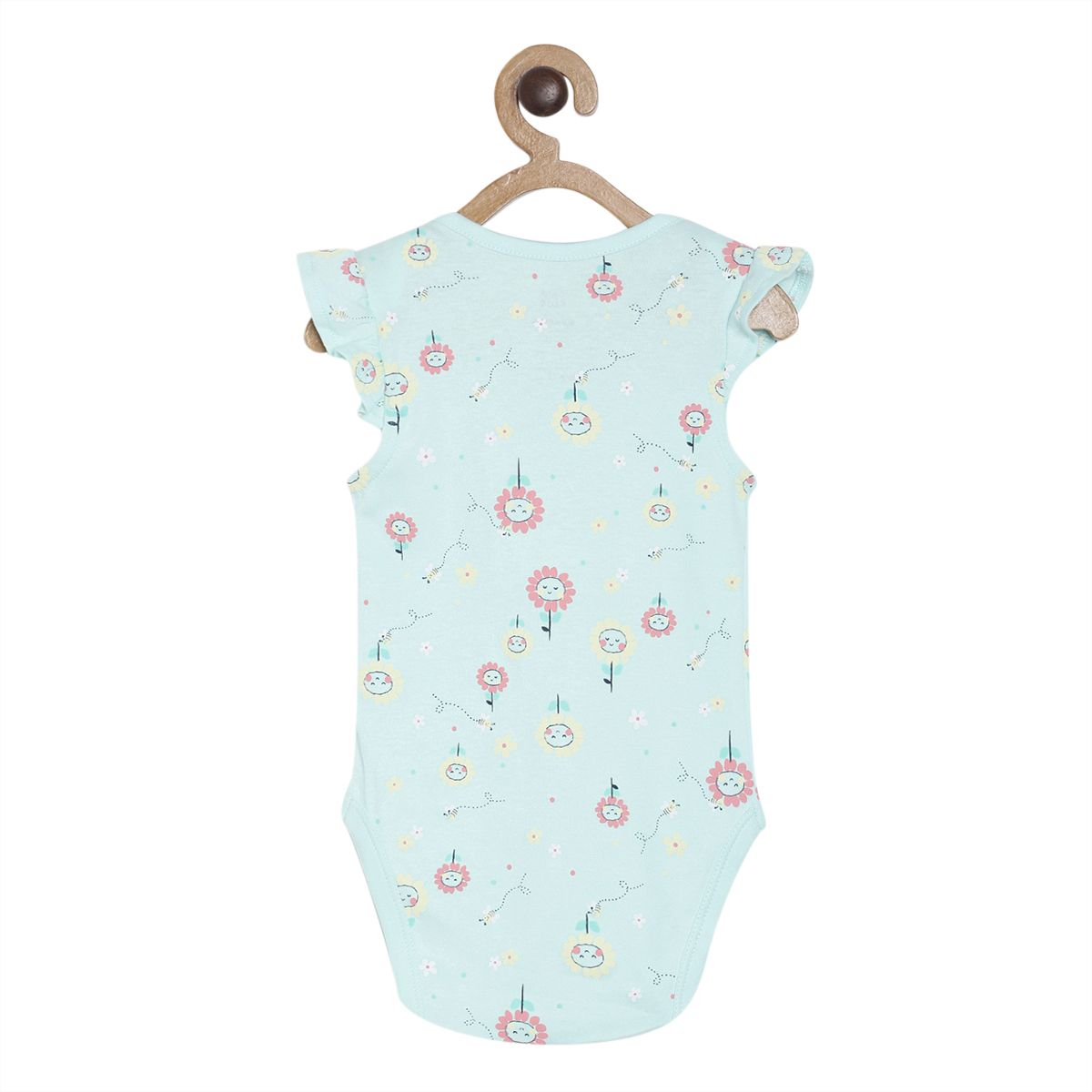 Pack of 3 body suit - turquoise blue for New Born