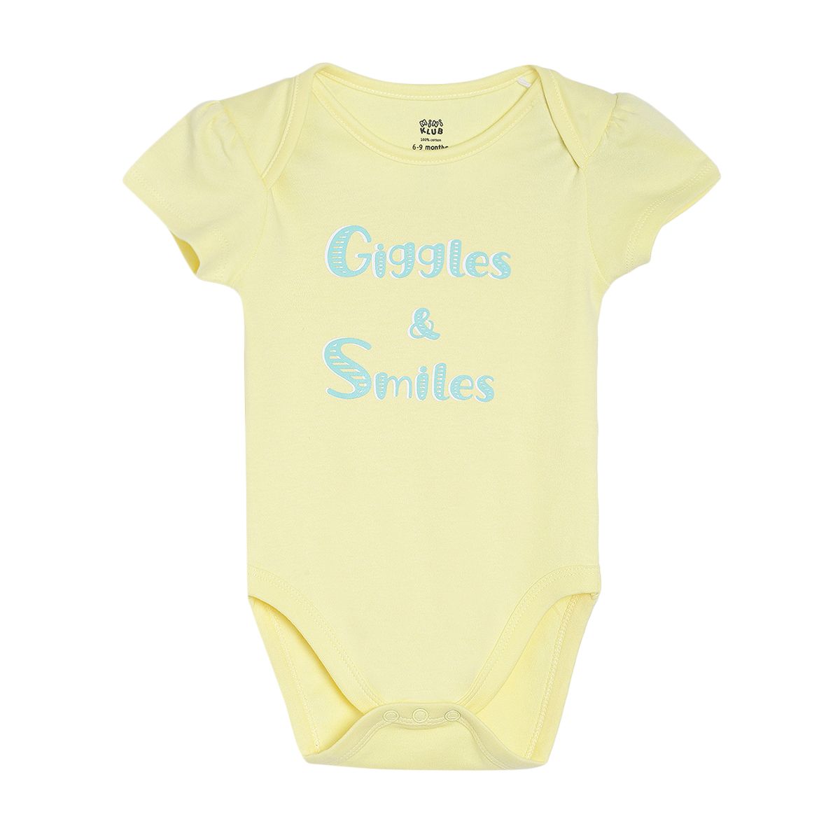 Pack of 2 bodysuit - light green for 0-3 Months