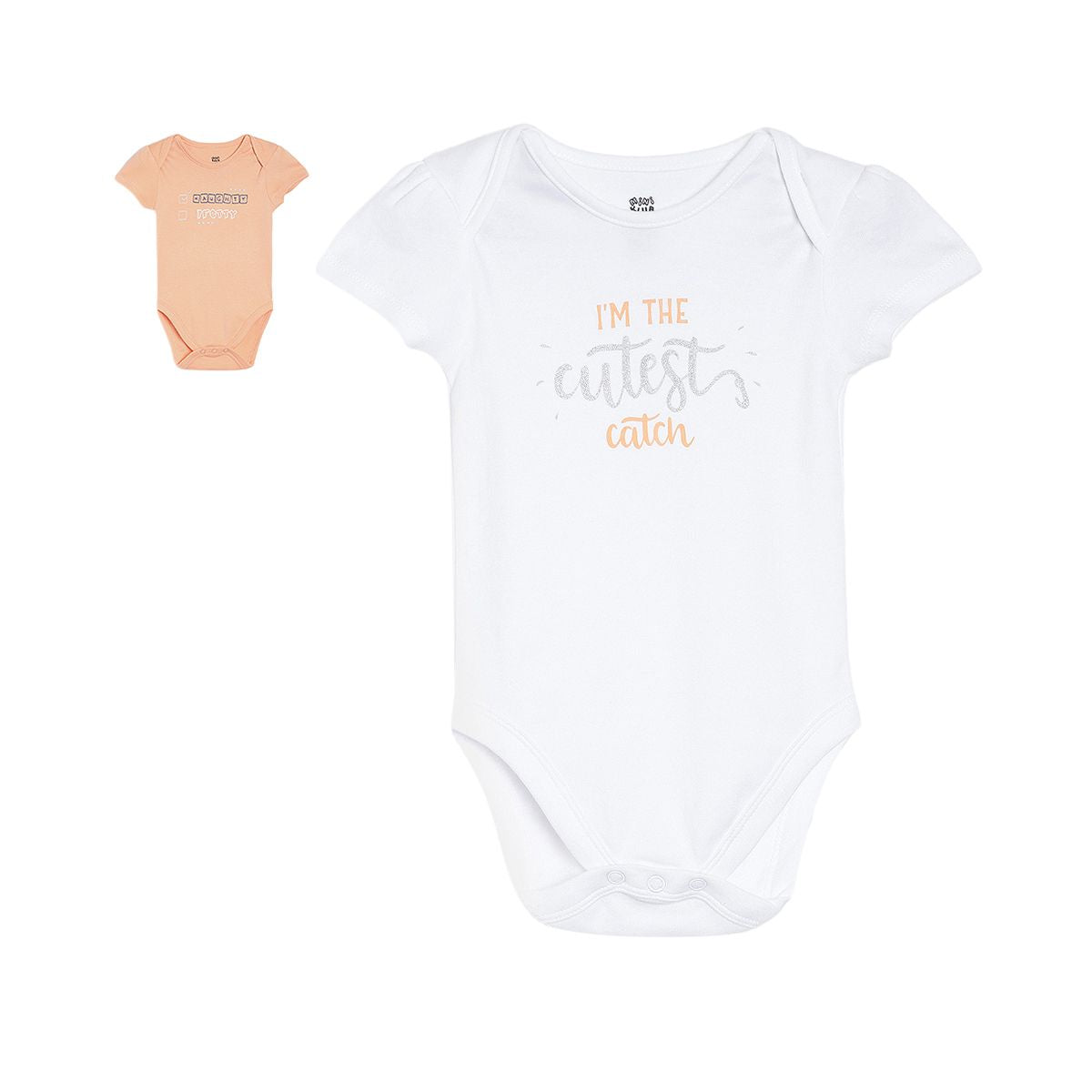 Pack of 2 bodysuit - light sky blue for 0-3 Months