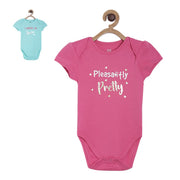Pack of 2 bodysuit - magenta pink for 0-3 Months