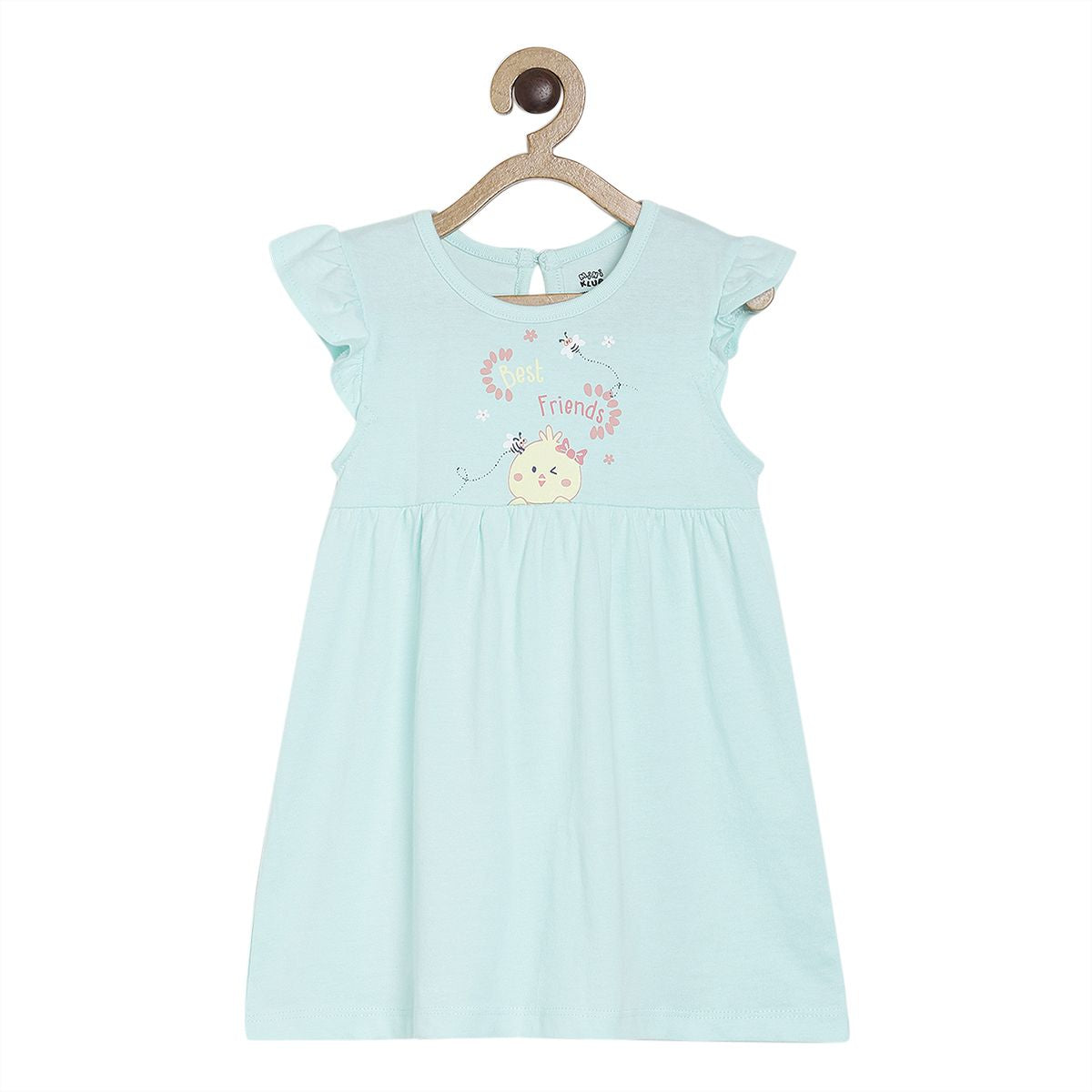 Pack of 2 dress - sky blue for 0-3 Months