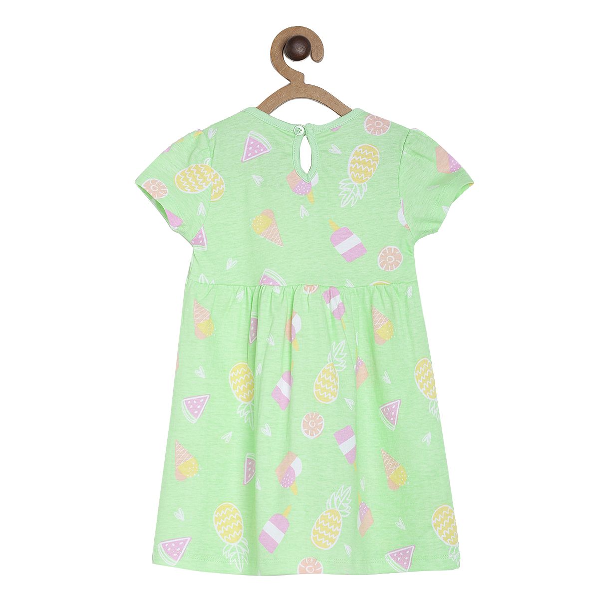 Pack of 2 dress - light green for 0-3 Months